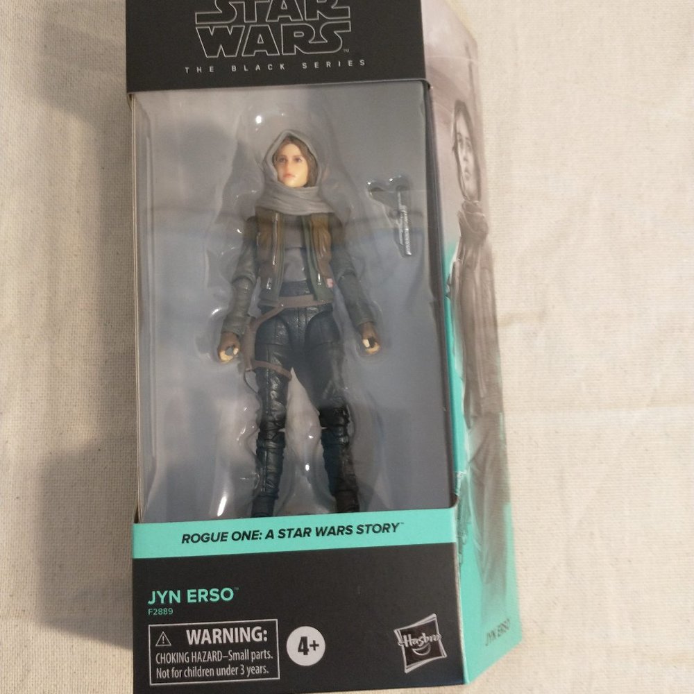Star Wars Rogue One Jyn Erso 6 Inch Black Series Action Figure NIB Hasbro